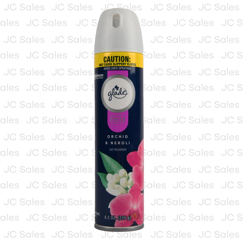 glade air freshener fresh orchid neroli 8.3 oz -- 6 per case
