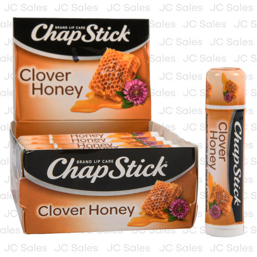 chapstick clover honey 0.15 oz exp 08 2025 -- 12 per box