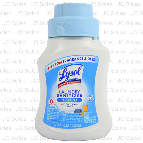 lysol laundry sanitizer free clear 21 oz -- 6 per case