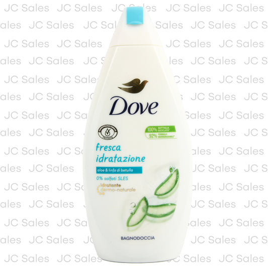 dove body wash aloe betulla 450 ml -- 12 per case