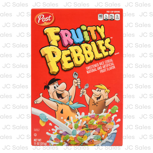 post fruity pebbles cereal 11 oz -- 12 per case