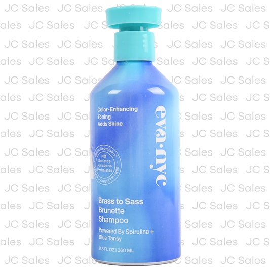 brass to sass brunette shampoo spirulina 8.8 oz -- 12 per case