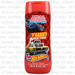 hot wheels bubble bath watermelon scented 8 oz -- 12 per case