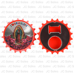 magnet bottle opener i love guadalupe -- 12 per box