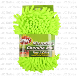 comet microfiber chenille mitt -- 6 per box