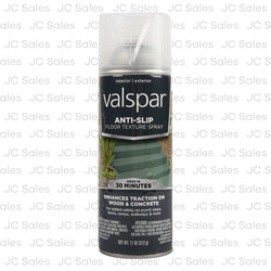 valspar anti-slip floor texture spray clear 11 oz -- 6 per case
