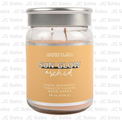 jar candle sun glow orchid 18 oz -- 4 per case