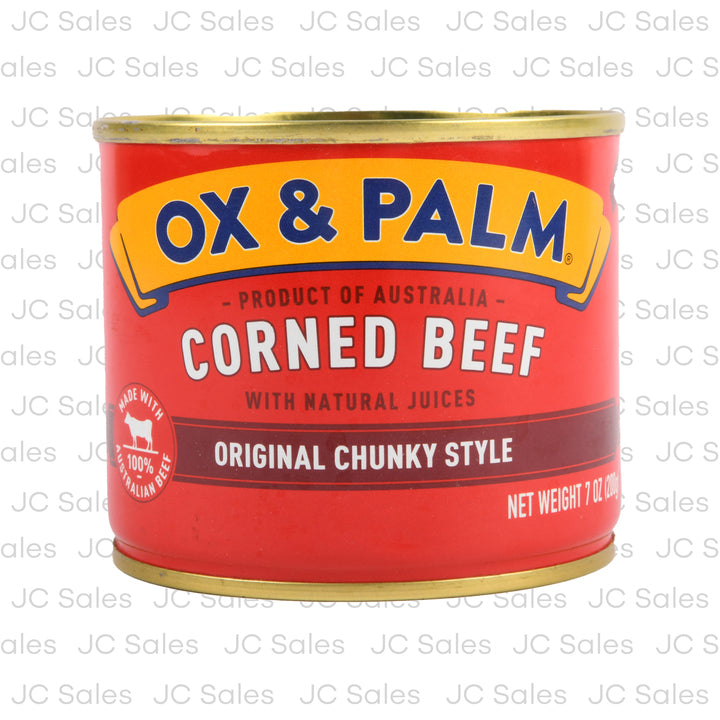 ox palm corned beef 7 oz -- 12 per case