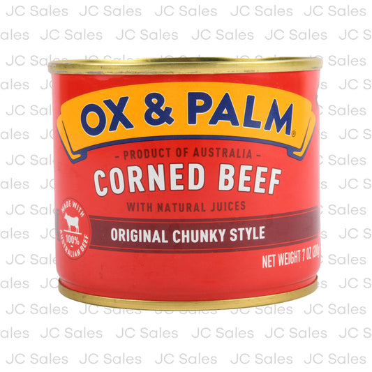 ox palm corned beef 7 oz -- 12 per case