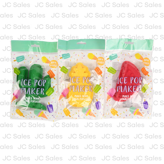 ice pop maker watermelon cactus pineapple 5.5 -- 24 per box