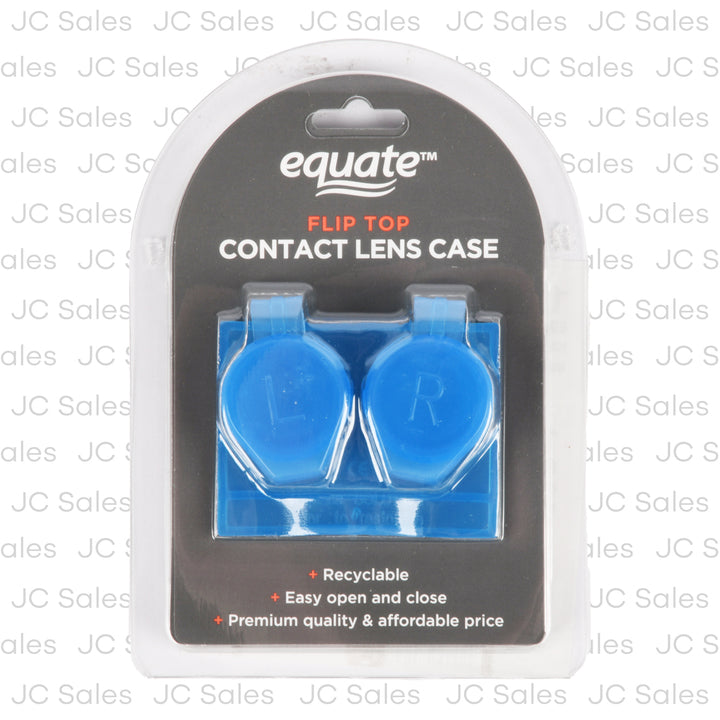 equate flip top contacts case 1 pk -- 24 per case