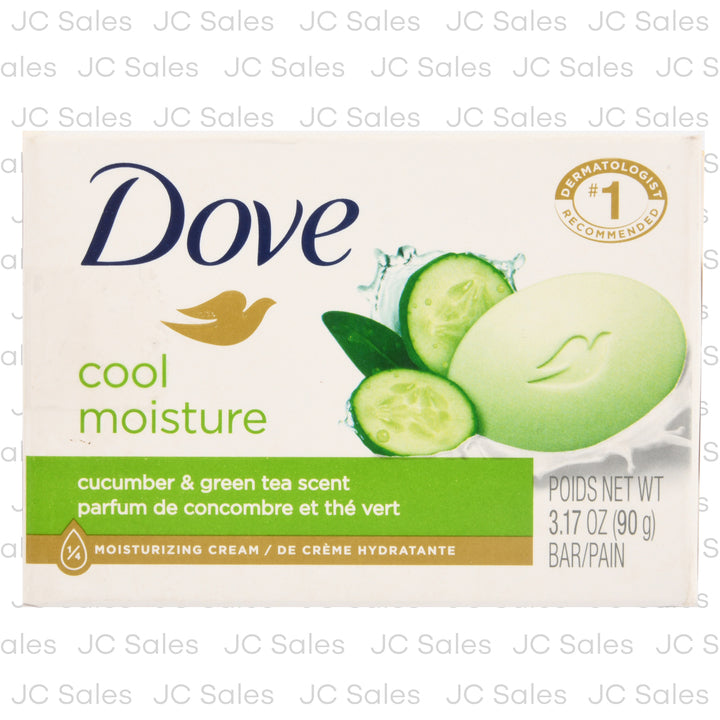 dove bar soap cool moisture 3.17 oz -- 48 per case