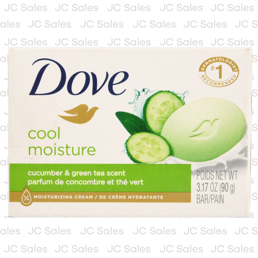 dove bar soap cool moisture 3.17 oz -- 48 per case