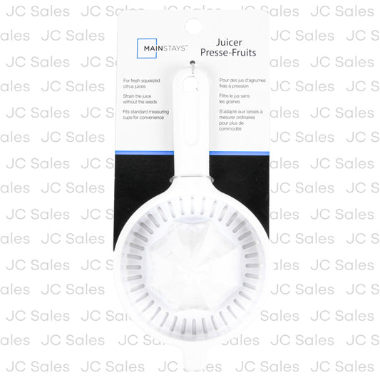 mainstays plastic juicer strainer -- 24 per case