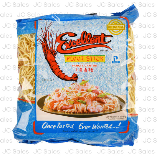 excellent flour stick pancit canton noodles 16 oz -- 30 per case