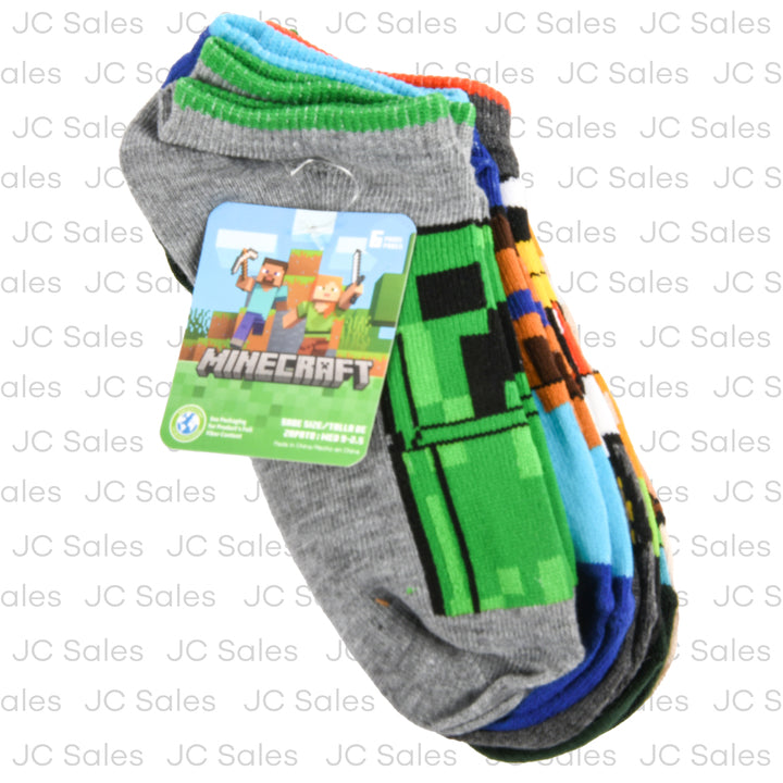 minecraft no show socks sz med 9-2.5 6 pr -- 12 per box