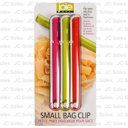 joie small flip bag clip asst 3 pc -- 12 per box