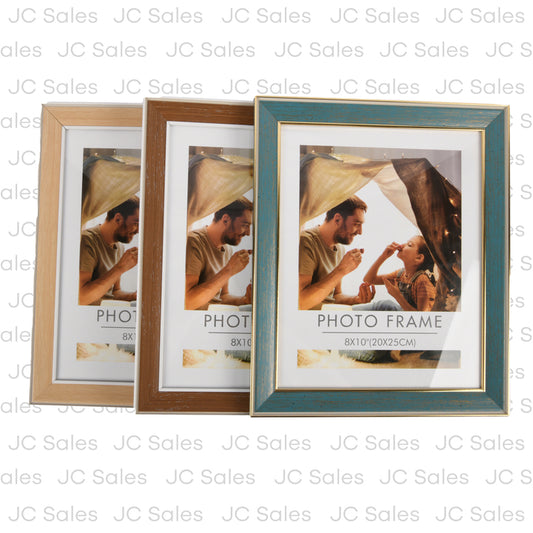 photo frame metal asst color 8x10 in -- 24 per case