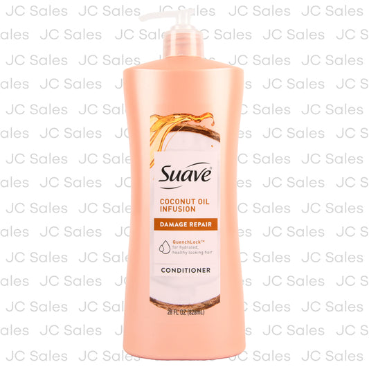 suave shampoo coconut oil w pump 28 oz -- 4 per case