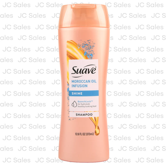 suave shampoo moroccan oil 12.6 oz -- 6 per case