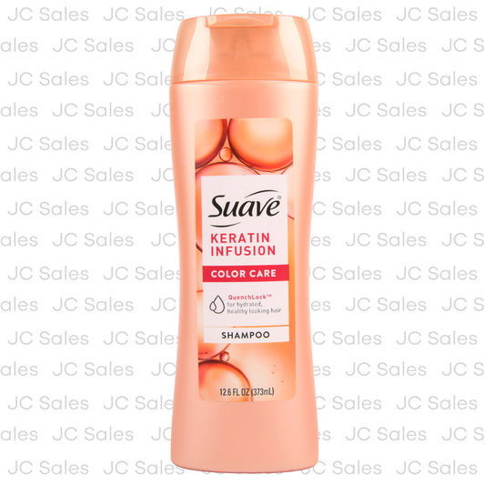suave shampoo keratin color care 12.6 oz -- 6 per case