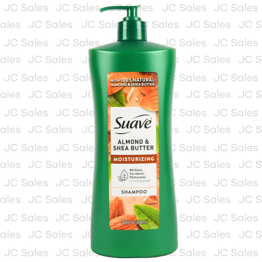 suave shampoo almond shea butter w pump 28 oz -- 4 per case