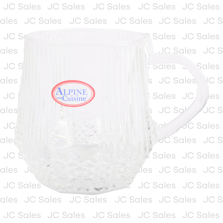 ac glass cup clear w handle 9.4 oz -- 36 per case
