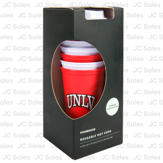 starbucks reusable hot cups unlv 16 oz 6 pk -- 24 per case