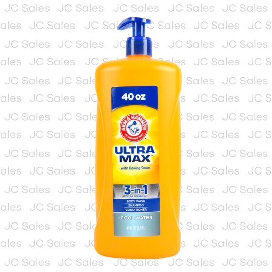 arm hammer mens body wash cool water 40 oz -- 4 per case