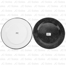 enamel on steel plate asst color 10.5 -- 6 per case