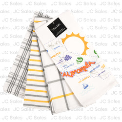 kitchen towels california states 4 pc -- 36 per case