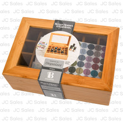 bamboo storage organizer box 24 slot -- 4 per case