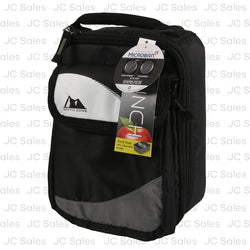 artic zone lunch bag insulated expandable black -- 2 per box