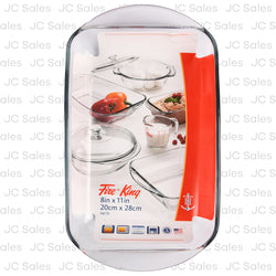 anchor glass bake dish clear 2qt 8 x11 -- 6 per case