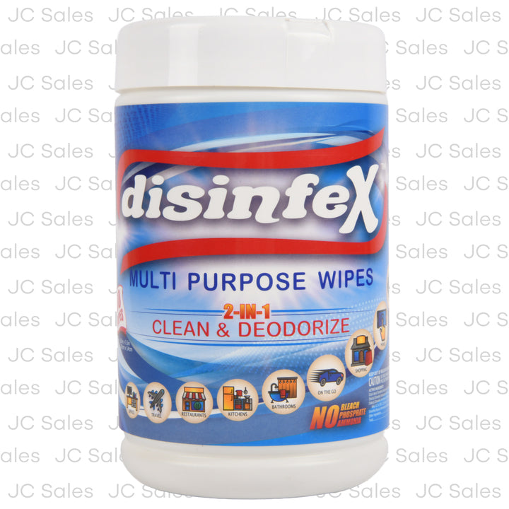 multi purpose wipes 2-in-1 clean deodorize 80 wipes -- 24 per case
