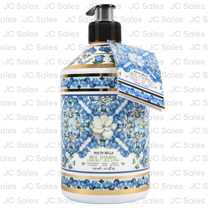 molto bella hand soap blue jasmine 21.3 oz -- 12 per case