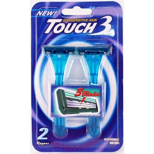 dorco triple-blade razors -   -- 30 per box