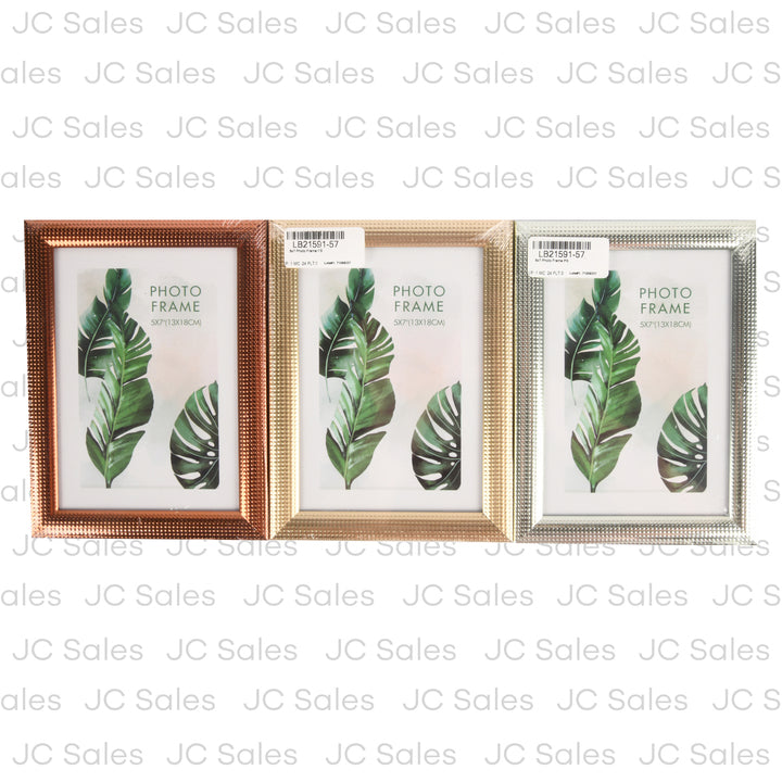 photo frame asst color 5x7 in -- 24 per case