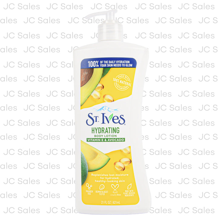 st. ives body lotion hydrating 21 oz -- 4 per case