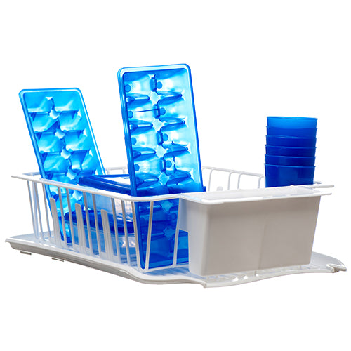 14-piece sink set - assorted colors -- 6 per case
