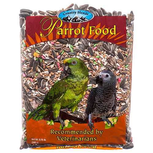 country blends parrot food - 0.75 lb -- 12 per case