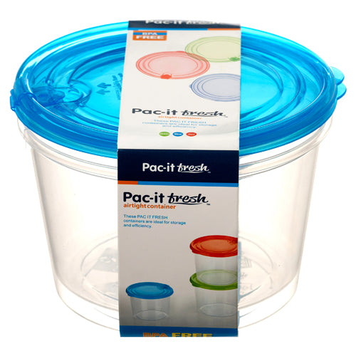 pac it fresh 1l 2pc set - assorted colors -- 36 per case