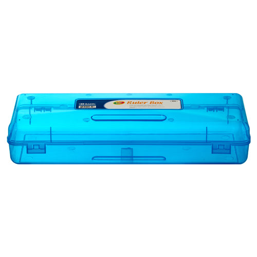 bazic plastic utility box ruler long multipurpose -- 12 per case