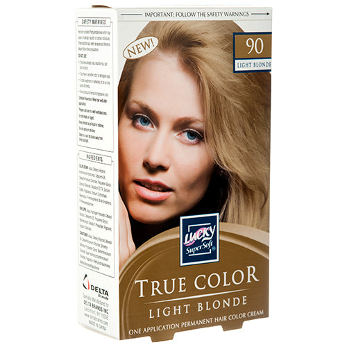 lucky no.90 hair color light blonde -- 12 per case