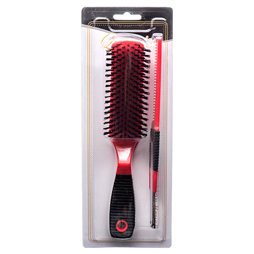 hair brush bristle with assorted colors - bulk  -- 12 per box