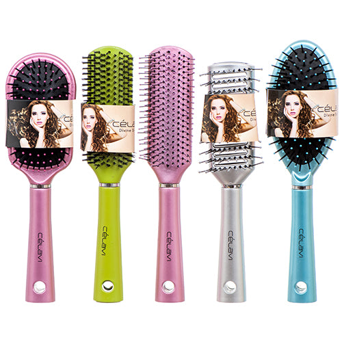 celavi divine brush set - 72 piece display - assorted colors & designs -- 36 per box