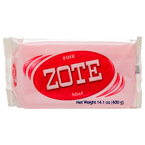 zote 400 gr rosa soap bar - natural soap -- 25 per case