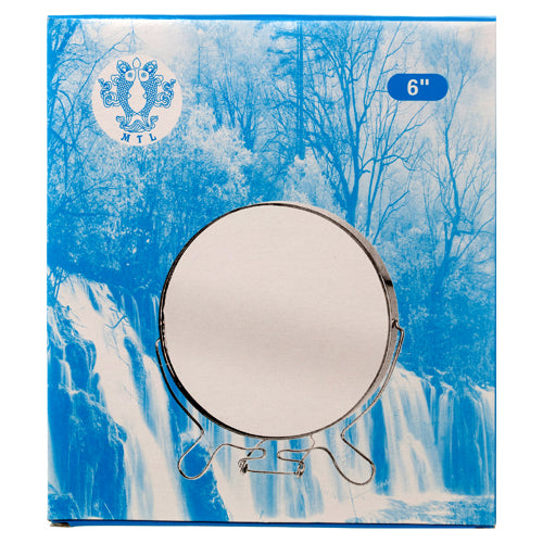 mirror round hangable 2 side asst clr jj-2001 -- 12 per box