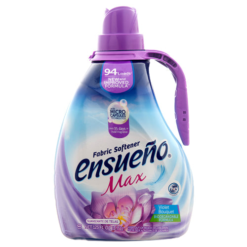 ensueno fabric softener - violet bouquet -- 4 per case