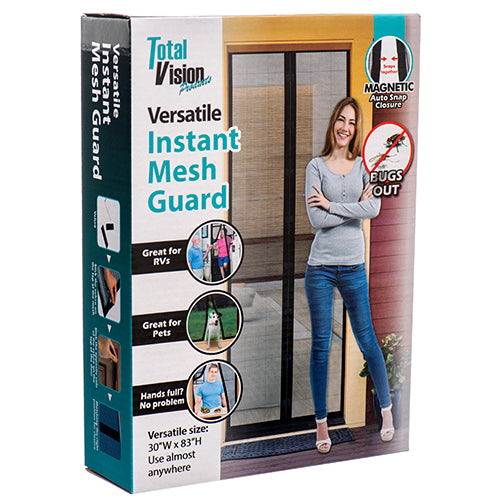 door mesh guard - instant installation -- 12 per case
